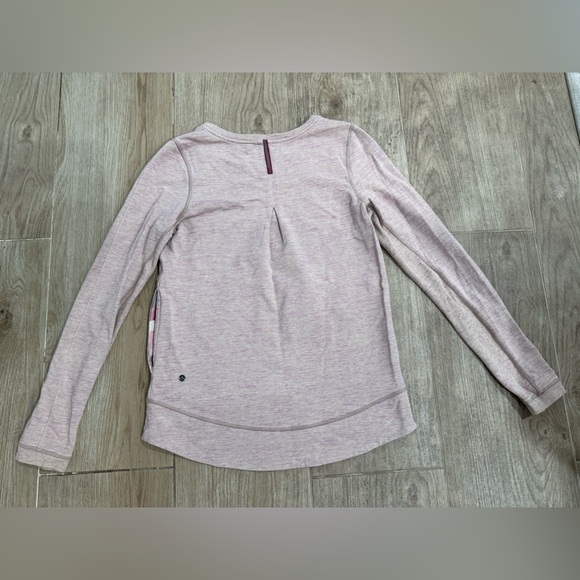 Lululemon Exhalation Pullover in Heathered Marled Mojave Magenta - Picture 6 of 7
